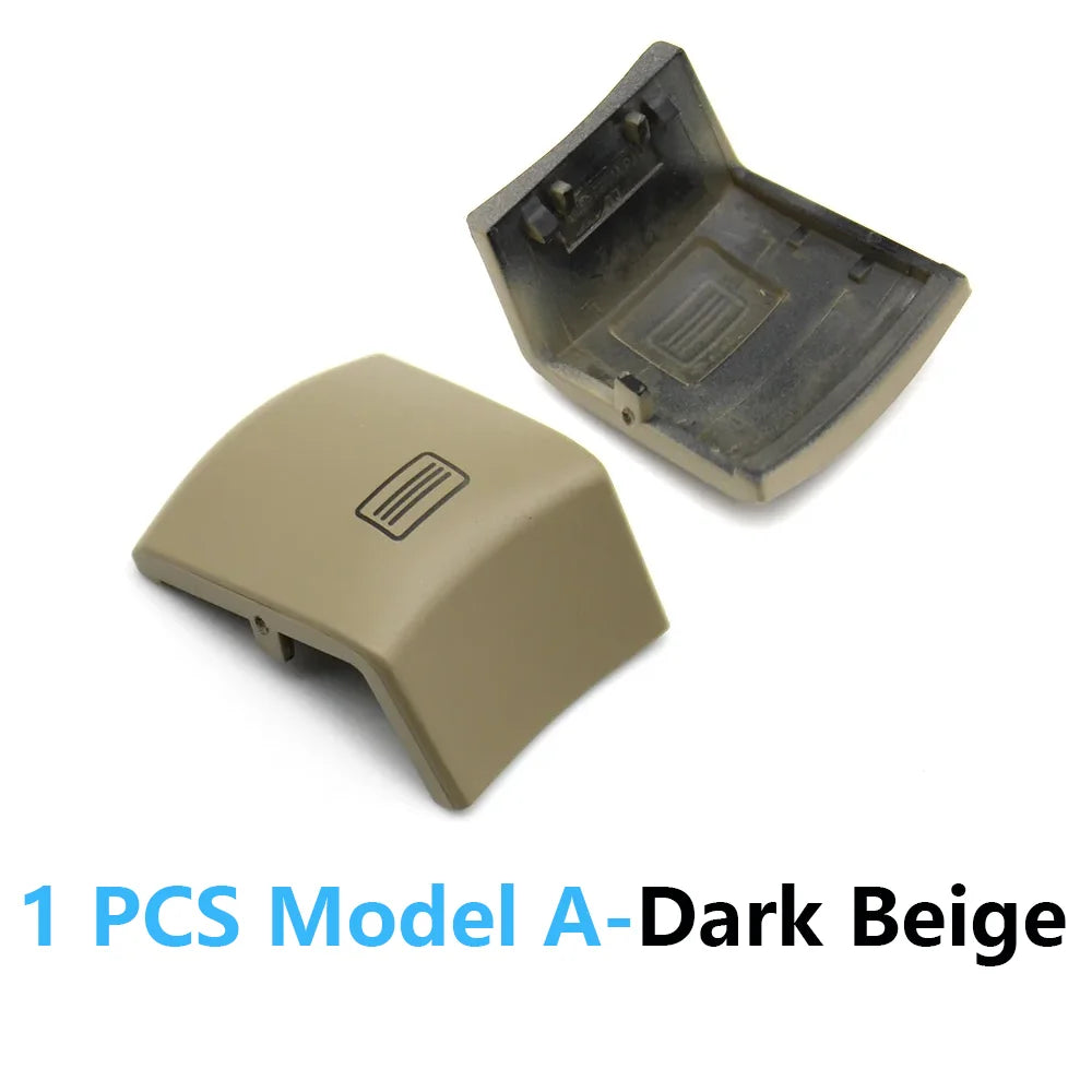 W166 W292 Sunroof Window Switch Button Cover for Mercedes-Benz ML GL GLS GLE Class ML300 ML350 GL320 - Model A Dark Beige