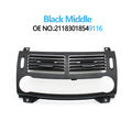 Front Middle Dashboard Air Conditioning Grid Cover AC Vent Grille Cover Panel for Mercedes-Benz E Class W211 2003-2008