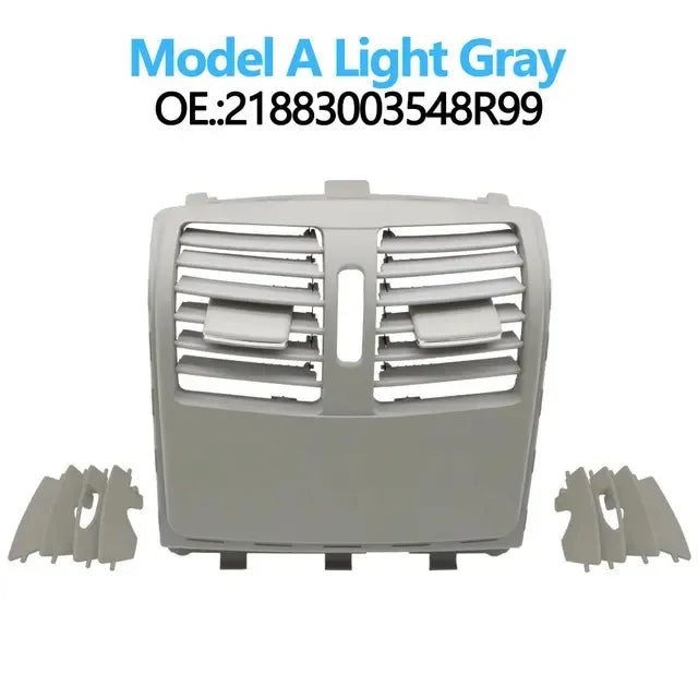 Rear AC Vent Grille Outlet Cover Panel for Mercedes-Benz CLS Class W218 2188300354 2188300454 - Model A Light Gray - image 5