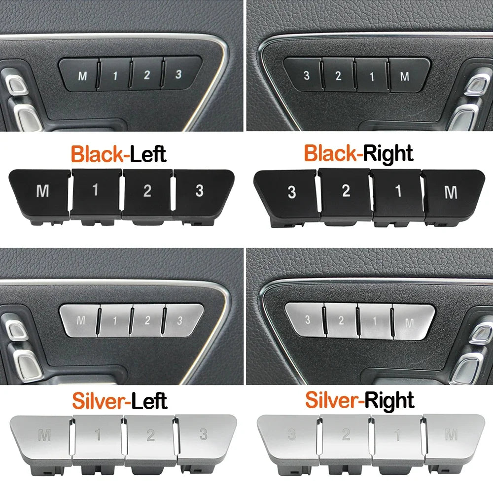 Front Seat Adjust Memory Switch Button for Mercedes-Benz A B C E Class ML GL GLE GLK GLA CLA W176 W246 W204 W212 W166 W156