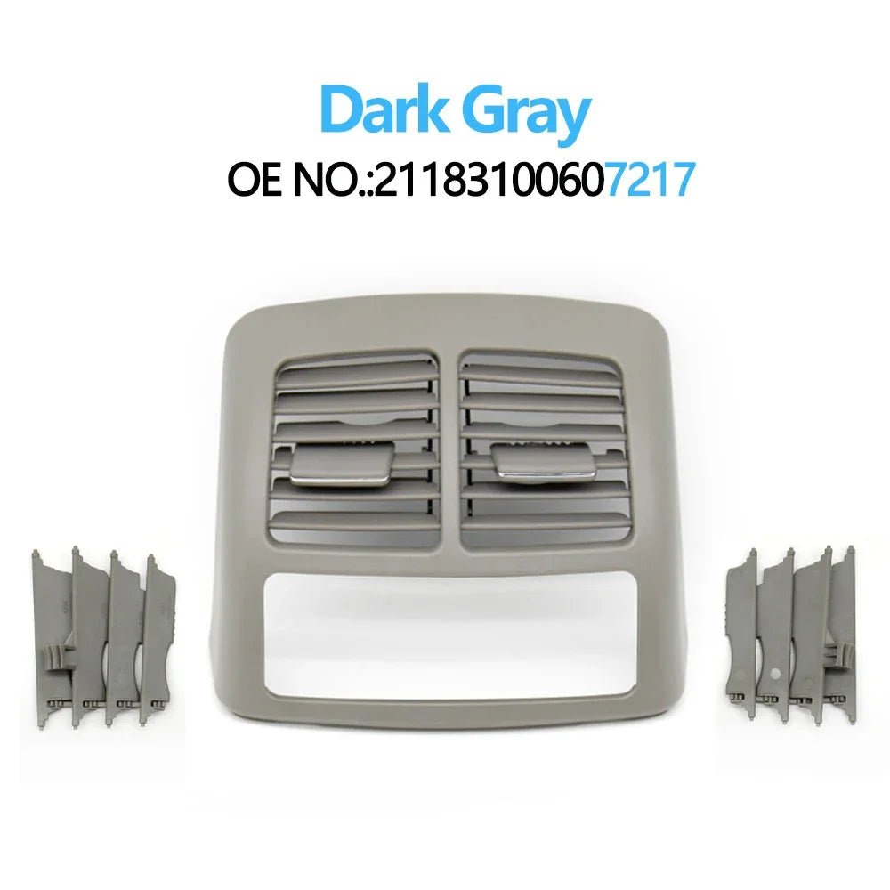 Rear Air Conditioning Outlet Grille AC Vent Grille Panel Cover for Mercedes-Benz E Class W211 2003-2008 E200 E230 E260 E280