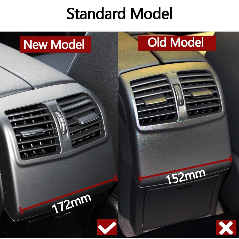 New Upgraded Rear AC Vent Grille Outlet Cover for Mercedes-Benz E Class W212 2009-2014 2128300454 - image 6