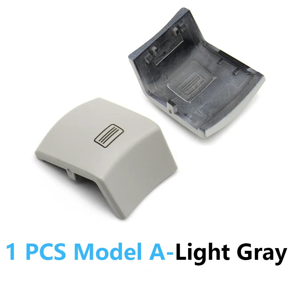 W166 W292 Sunroof Window Switch Button Cover for Mercedes-Benz ML GL GLS GLE Class ML300 ML350 GL320 - Model A Light Gray