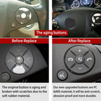 Multi-function Steering Wheel Buttons Kit Phone Control Keys for Mercedes-Benz C E GLK Class W204 W207 W212 X204 2007-2013