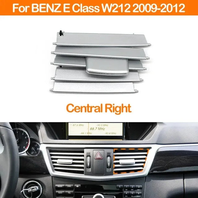Front Dash AC Vent Outlet Grille Slider Knob Repair Kit for Mercedes-Benz E Class W212 2009-2013 E250 E300 E350