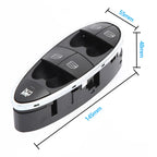 Front Master Power Electric Window Lifter Switch for Mercedes-Benz E CLS Class W211 W219 2118210058 2118213679 - image 4