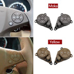 Steering Wheel Switch Control Button Trim Cover for Mercedes-Benz C GLK E Class W204 X204 W212 W207 2048210351 2048210451