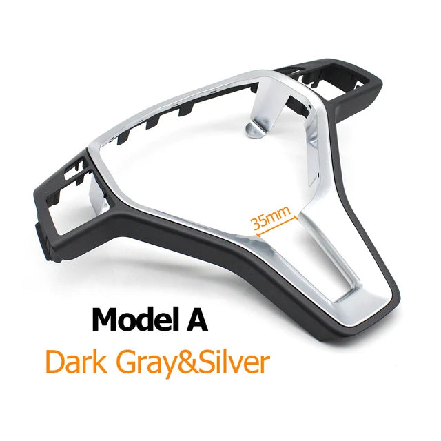 Steering Wheel Cover Panel Trim for Mercedes-Benz W176 W246 W204 X204 W212 W207 W156 W117 W218 0994641913 - Standard Size