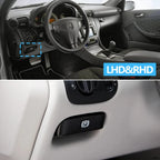 Handbrake Handle Parking Brake Lever Release Handle for Mercedes-Benz C CLK Class W203 W209 A2034270620,a2034270112 - image 6