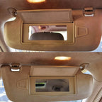Sun Roof Shade Sunvisor Cover Makeup Mirror Holder Panel Cover for Mercedes-Benz S Class W221 2008-2012 S300 S350 S500 S600