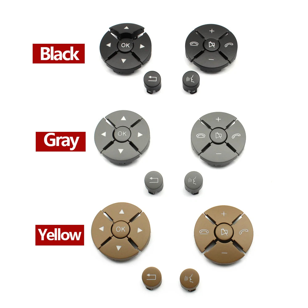 Multi-function Steering Wheel Push Button Phone Control Keys for Mercedes-Benz S CL Class W221 W216 2218215751 2218215851
