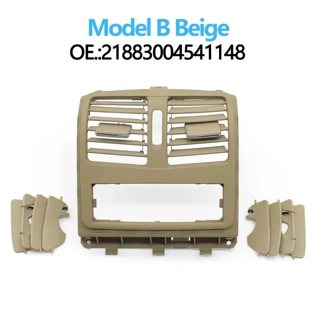 Rear AC Vent Grille Outlet Cover Panel for Mercedes-Benz CLS Class W218 2188300354 2188300454 - Model B Beige - image 6