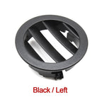 Dashboard AC Vent Grille Small Round Cover for Mercedes-Benz E Class W212 2128310359 2128310459 - Black Left