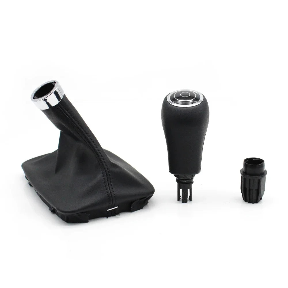 Automatic Gear Shifter Lever Knob Leather Boot Lever for Mercedes-Benz C E GLK Class W204 W212 W207 X204 C204 C300 C250