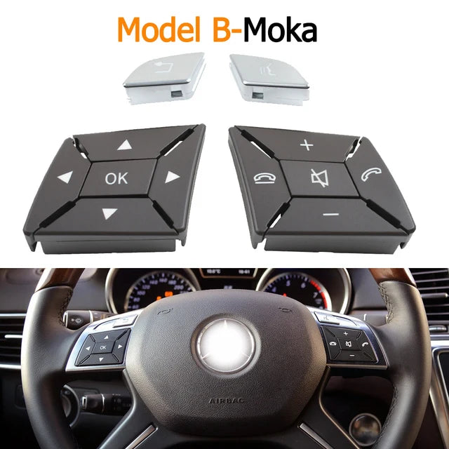Interior Steering Wheel Multi-function Keys Switch Control Buttons for Mercedes-Benz GL ML W166 G Class W463 1669052800