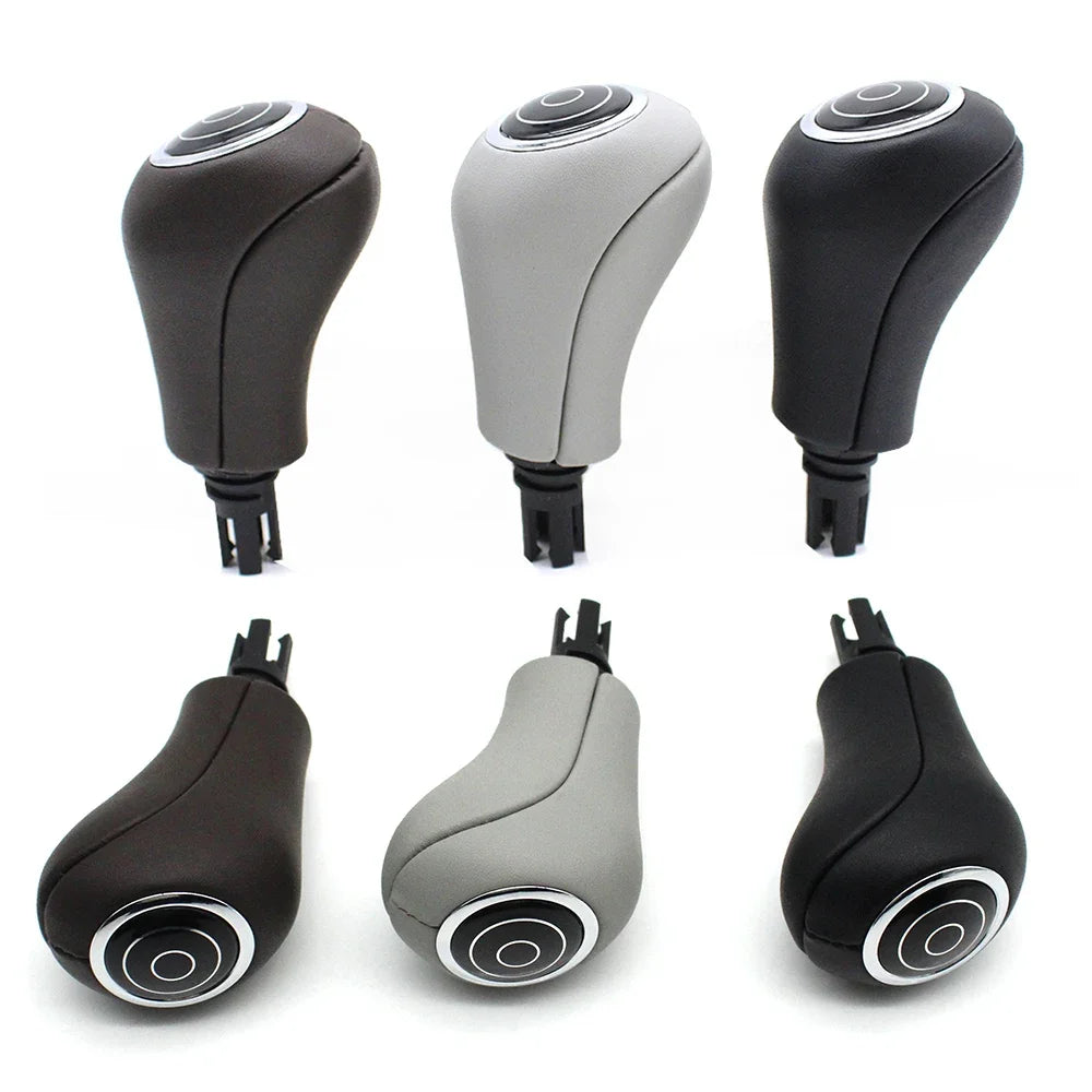 Automatic Gear Shifter Lever Knob Leather Boot Lever for Mercedes-Benz C E GLK Class W204 W212 W207 X204 C204 C300 C250