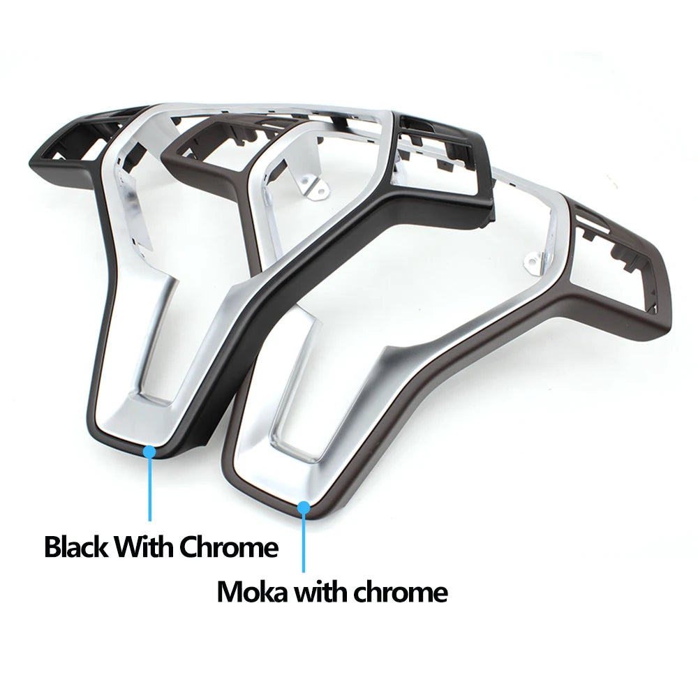 Steering Wheel Outer Frame Chromed Cover Trim for Mercedes-Benz C E GLK CLS Class W176 W246 W204 W212 GLK204 W156 W117 W218