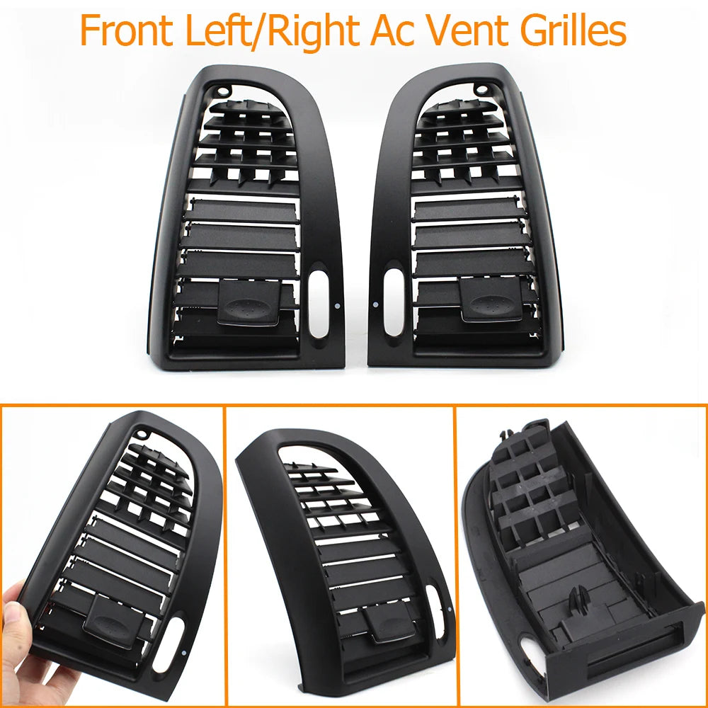 Interior Dashboard Central AC Vent Grille Cover for Mercedes-Benz Vito Viano W636 W639 2010-2015 - image 7