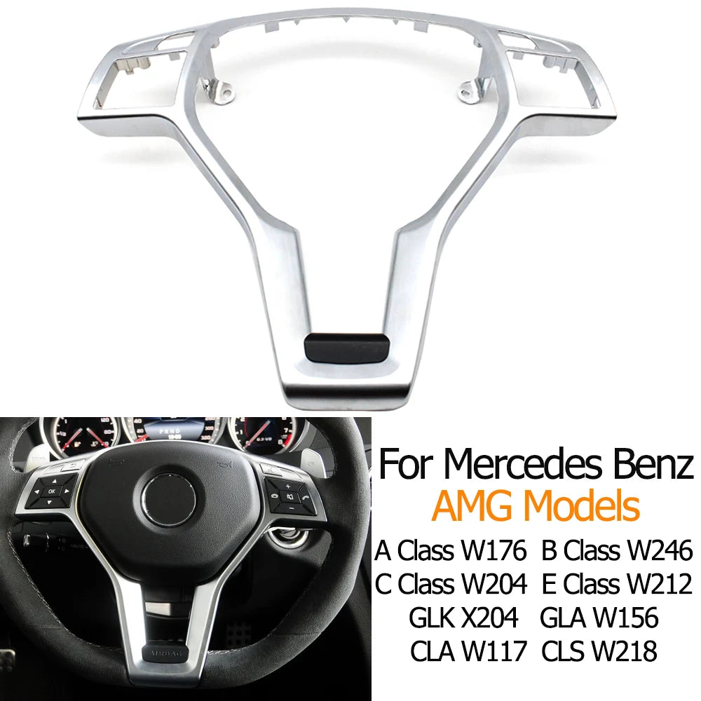 Steering Wheel Lower Cover Trim for Mercedes-Benz AMG A B C E GLK GLA CLA CLS Class W176 W246 W204 W212 W156 W117 0994640013