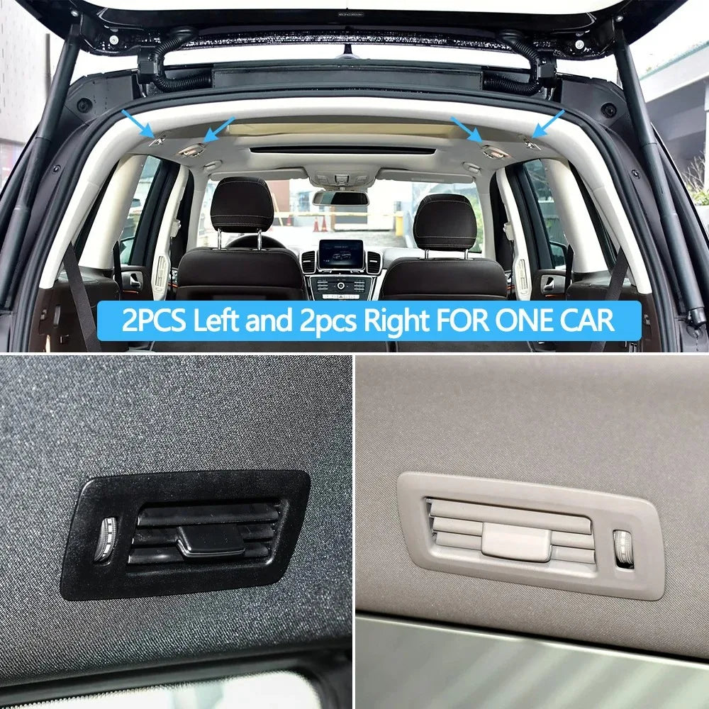 Air Conditioning Roof Air Vent Second Third Row Heater AC Vent for Mercedes-Benz GL GLS W166 W292 1668301554 1668301654