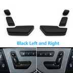 2 Pcs Front Seat Backrest Adjustment Switch Button Cover for Mercedes-Benz C E GLK ML GL Class W204 X204 W166 W207 W212