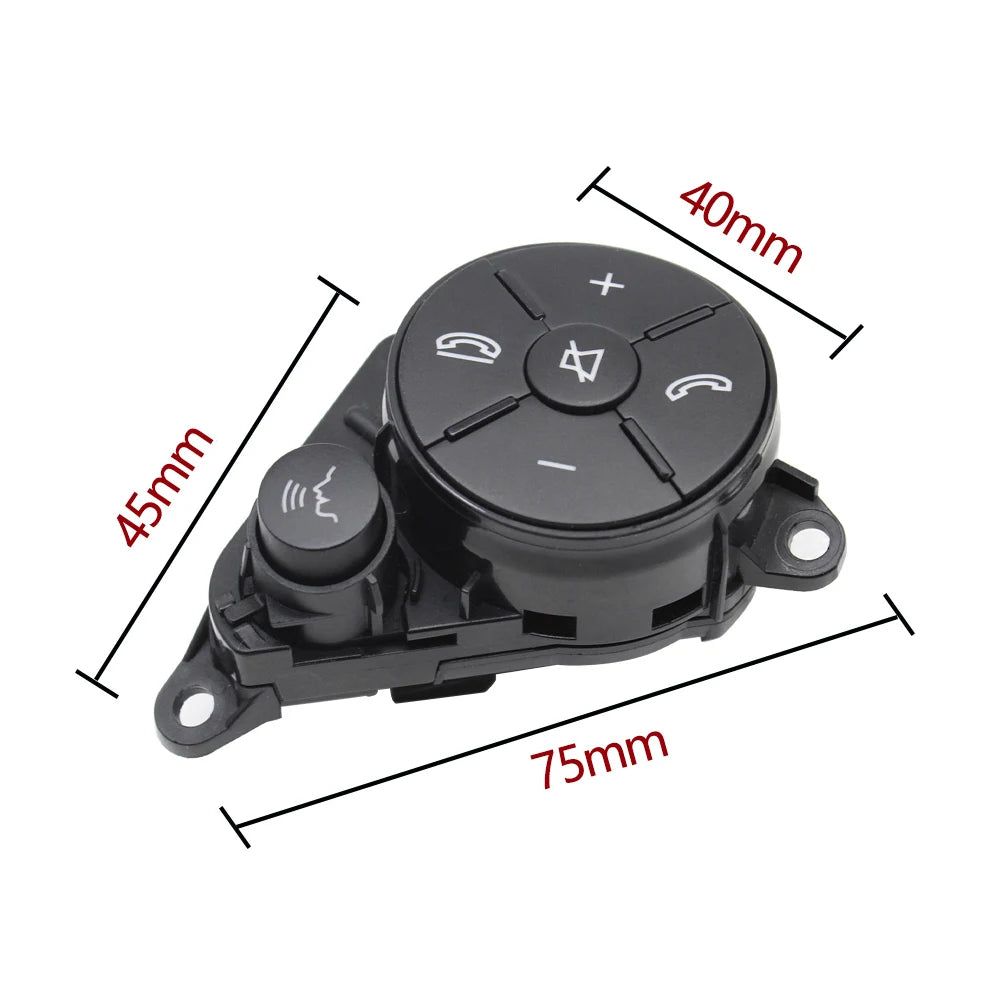 Steering Wheel Switch Control Button Trim Cover for Mercedes-Benz C GLK E Class W204 X204 W212 W207 2048210351 2048210451