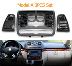 Interior Dashboard Central AC Vent Grille Cover for Mercedes-Benz Vito Viano W636 W639 2010-2015 - image 8