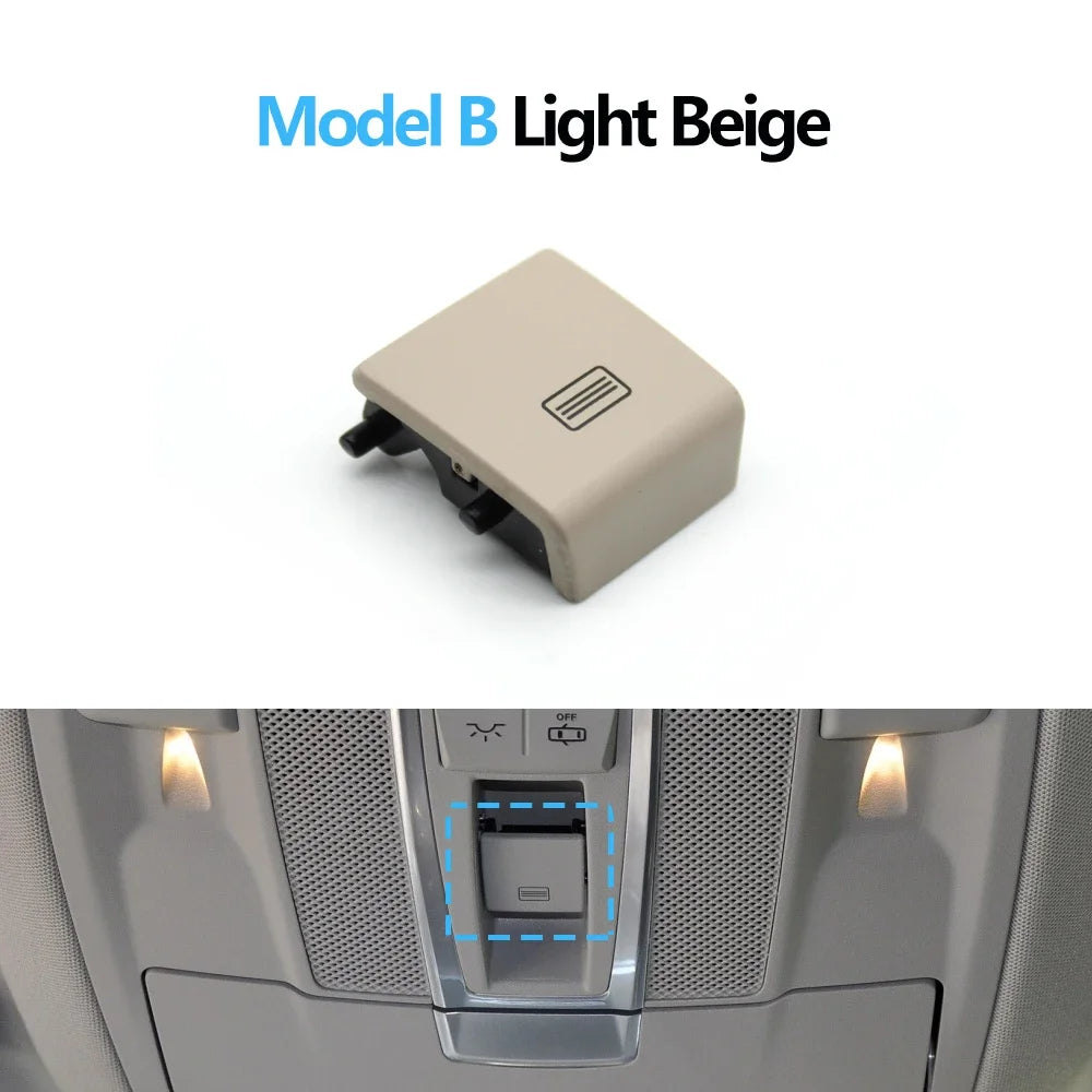 Inner Door Ceiling Light Switch Sunroof Window Switch Button Assembly for Mercedes-Benz ML GL GLE GLS G W166 W292 X166 W463