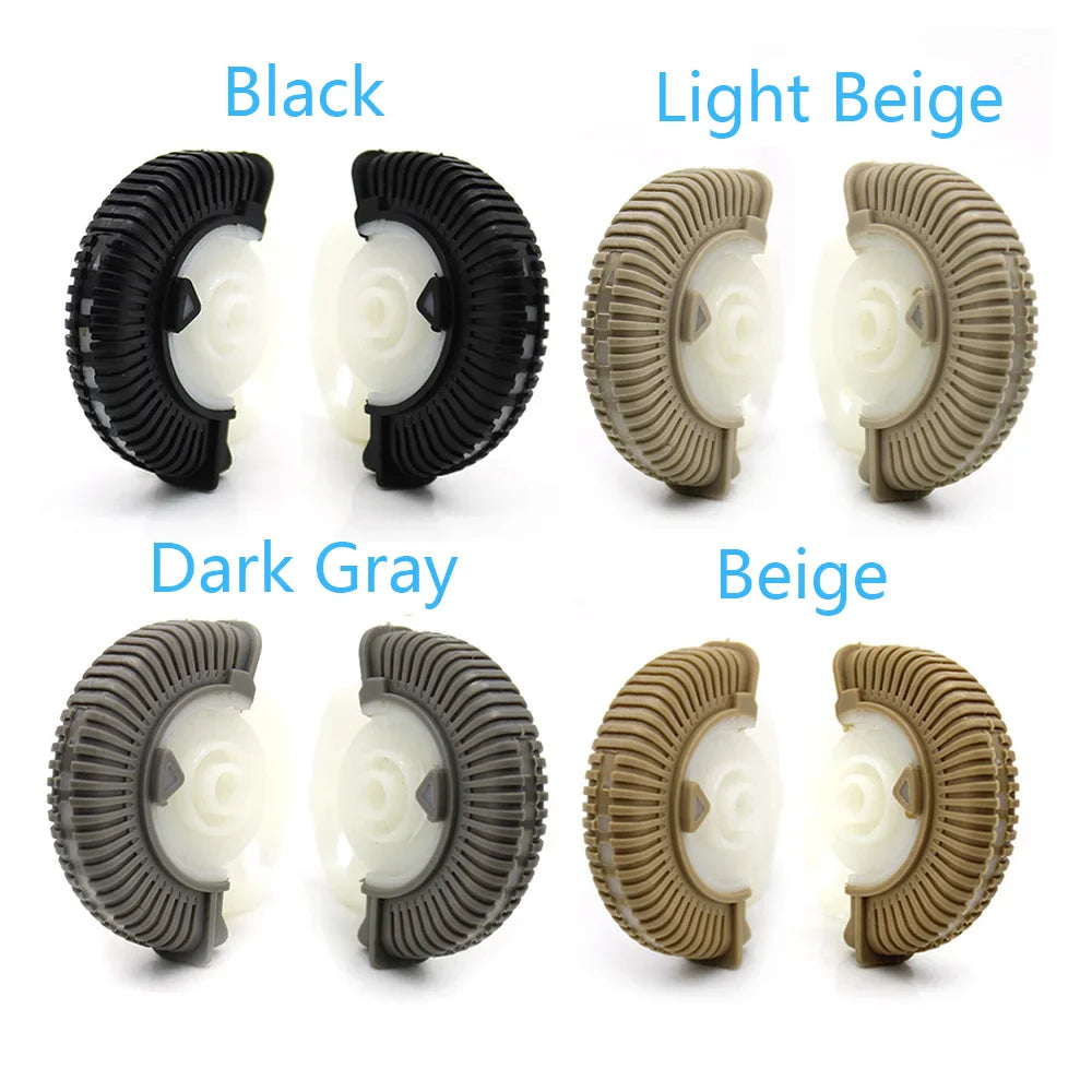 2pcs Set Rear AC Vent Rolling Wheel Control Roller for Mercedes-Benz E Class W211 2003-2008 E200 E230 E260 E280 - image 7