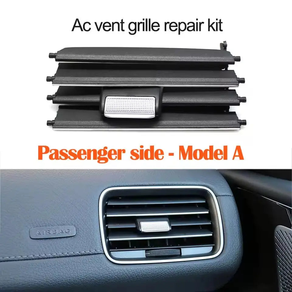 Air Conditioning Central AC Vent Grille Tab Clip Outlet Repair Kit for Mercedes-Benz GLE GLS W167 2020-2025 - 10.9*7*3.5cm