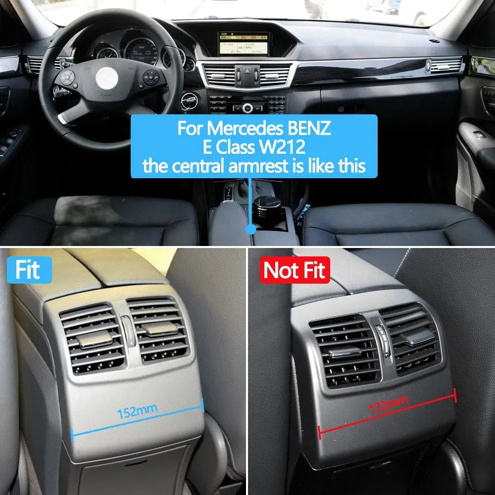 Rear AC Vent Grille Outlet Complete Assembly for Mercedes-Benz W212 E Class 212 Sedan 2009-2012 2128300954 - image 11