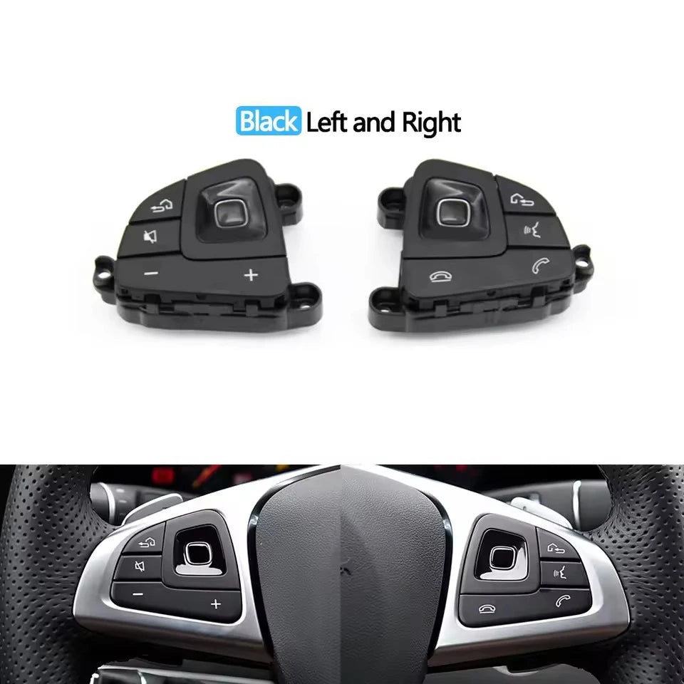 Multi-function Steering Wheel Switch Control Button Repair Set for Mercedes-Benz E Class W213 W238 0999056200 0999056300