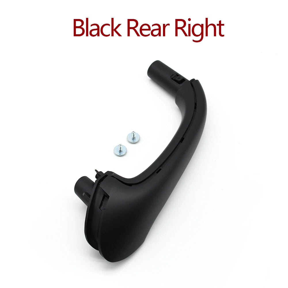 Interior Door Pull Handle With Outer Cover for Mercedes-Benz W203 C Class 2000-2007 2038101551 - Rear Right-Black - image 4