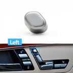 W221 W216 Front Seat Headrest Adjustment Switch Button for Mercedes-Benz S CL Class S300 S320 S350 S400 S600 - Silver Left 1