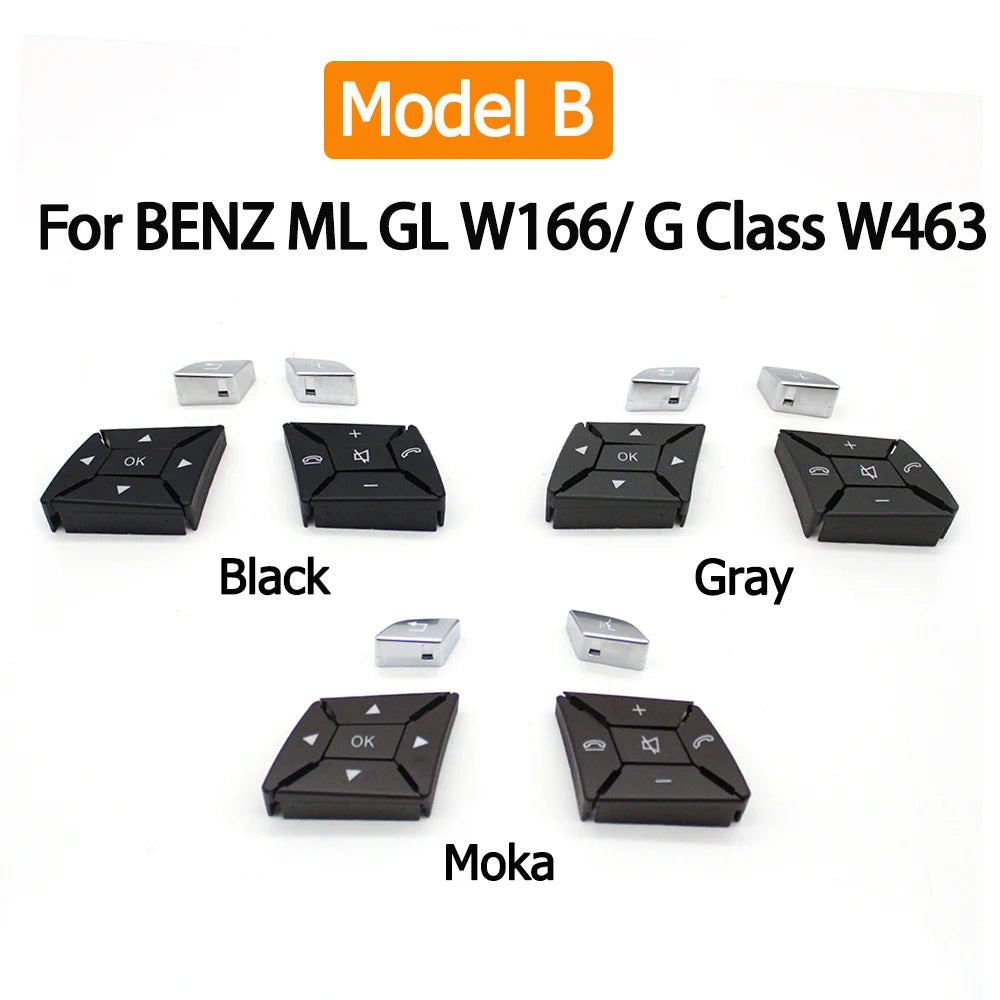 Interior Steering Wheel Multi-function Keys Switch Control Buttons for Mercedes-Benz GL ML W166 G Class W463 1669052800