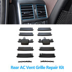 Rear AC Air Conditioning Vent Outlet Grille Slide Clip Repair Kit for Mercedes-Benz ML GL GLS GLE W166 W292 1668300554