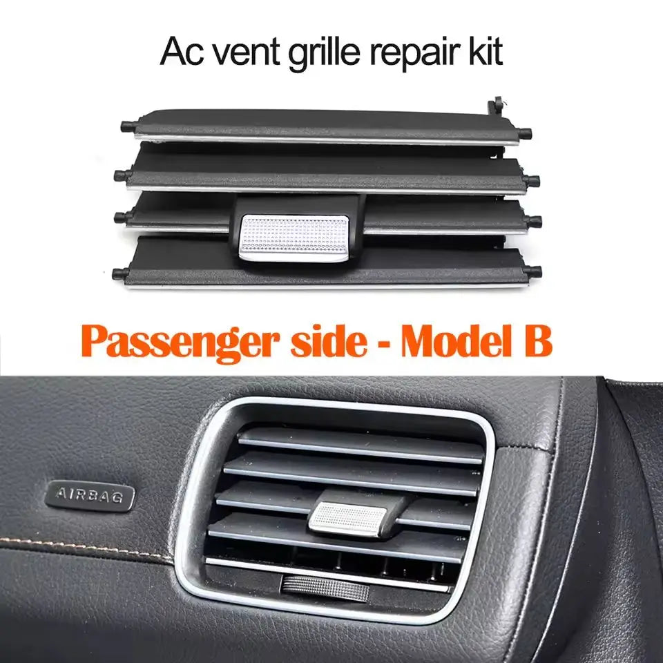 Air Conditioning Central AC Vent Grille Tab Clip Outlet Repair Kit for Mercedes-Benz GLE GLS W167 2020-2025 - 10.9*7*3.5cm