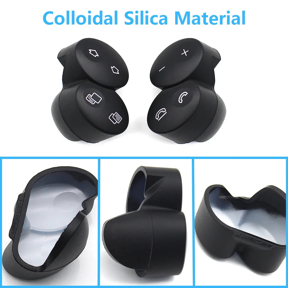 One Pair Multi-function Steering Wheel Switch Buttons Keys Repair Kit for Mercedes-Benz E G CLK CLS Class W211 W463 W209 W219