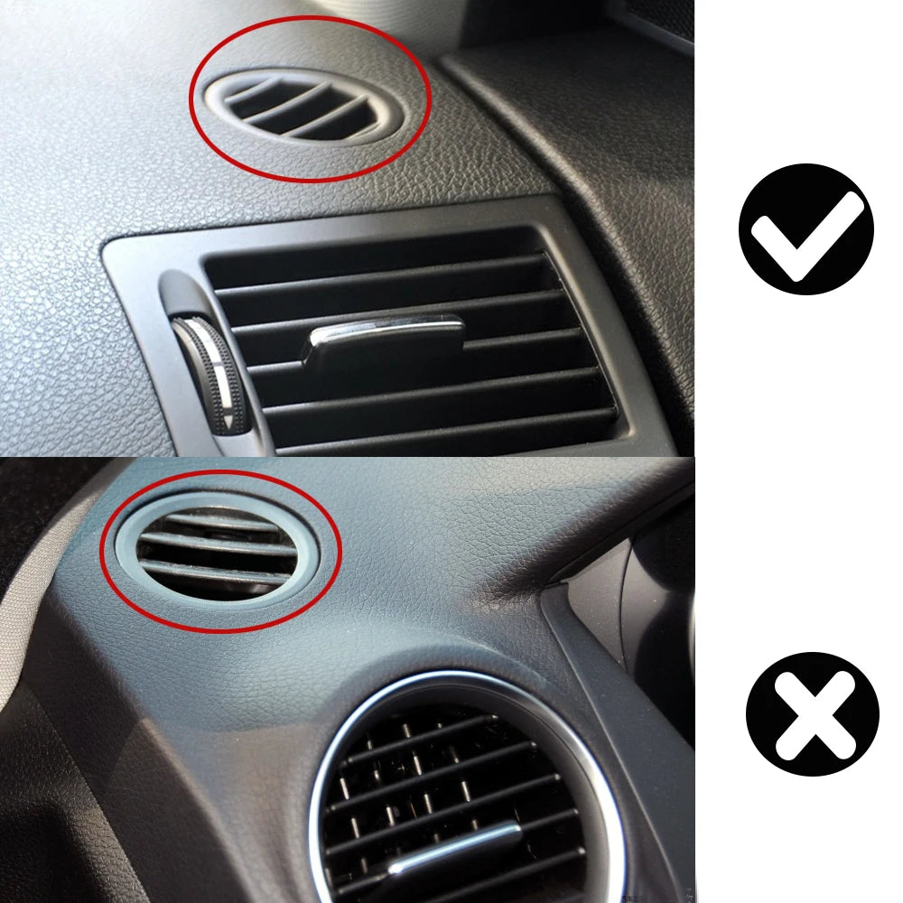Console Air Conditioning Vent Grille Panel Cover for Mercedes-Benz C Class W204 2007-2011 2046806787 2046806887 - image 7