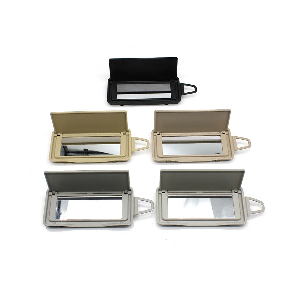 W212 W218 Interior Front Light Right Sun Visor Shade Mirror Board Makeup Mirror Cover for Mercedes-Benz E CLS Class - image