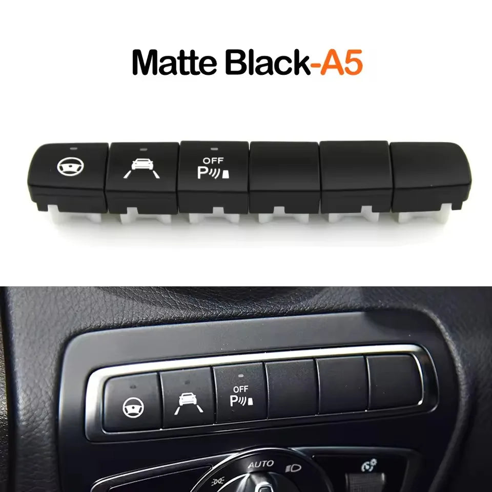 Block Radar Cruise Lane Assist Button Headlight Camera Parking PDC Sensor Switch for Mercedes-Benz W205 X253 W447 W213 W238