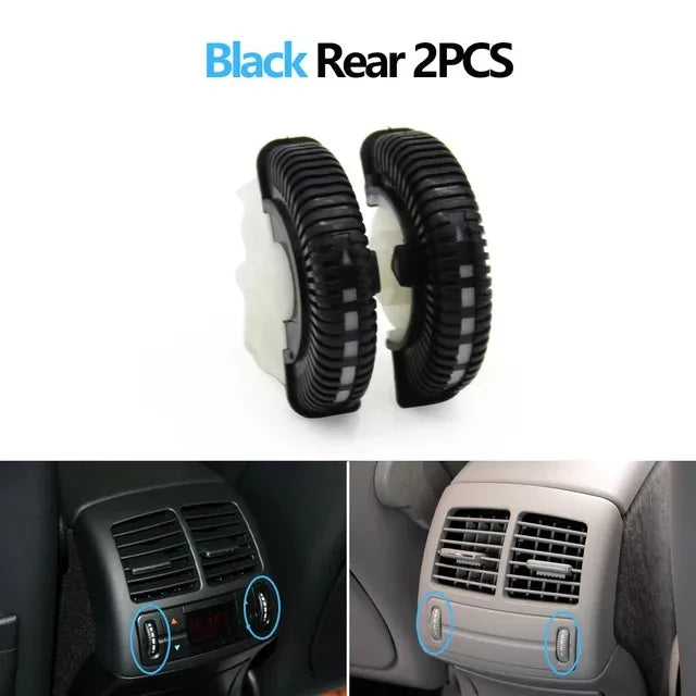 4pcs Set Front Air Conditioning Control Roller AC Vent Rolling Wheel for Mercedes-Benz E CLS Class W211 W219 E200 E300