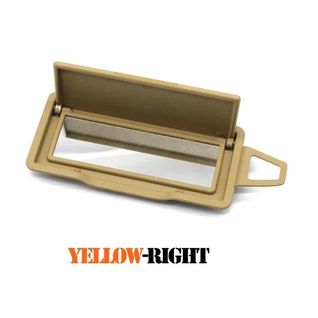 Sunroof Sun Visor Shield Makeup Cosmetic Mirror Panel Cover for Mercedes-Benz ML GL R Class W164 W251 1648101510 1648101610