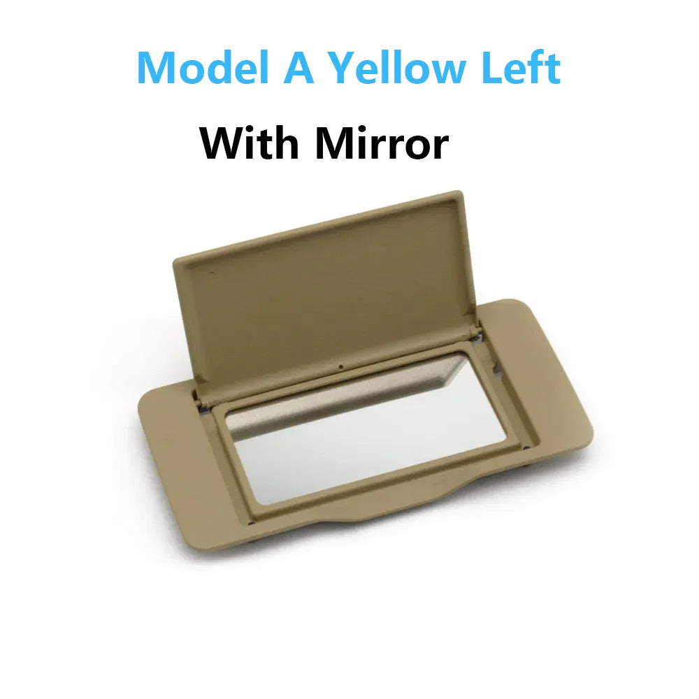 Interior Sun Shade Visor Makeup Cosmetic Mirror Cover for Mercedes-Benz ML GL C R Class W164 W203 W251 ML300 GL350 GL450