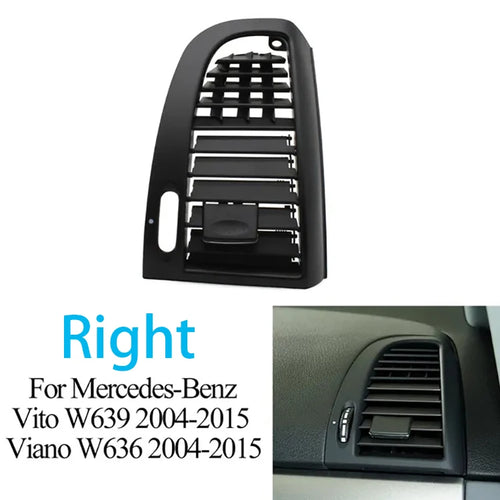 AC Air Conditioning Vent Outlet Panel Cover for Mercedes-Benz Vito Viano W636 W639 2004-2015 6368300300 6368300200 - Front