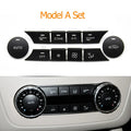 Dashboard Air Conditioning Wind Volume Heater Climate Control AC Buttons for Mercedes-Benz C GLK Class W204 X204 C180 C200