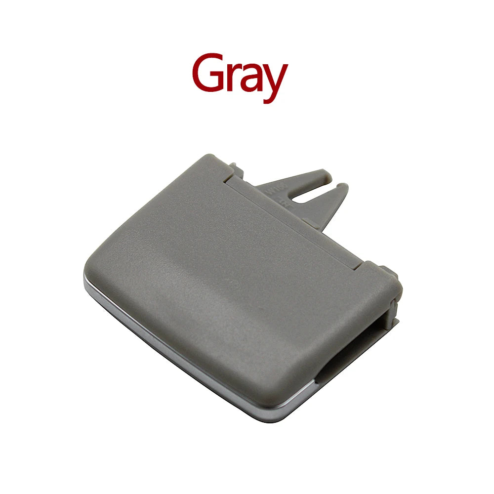 Rear AC Air Conditioning Vent Grille B Pillar Outlet Tab Slider Clip for Mercedes-Benz ML GL W166 2012-2015 1668300554 - Gray