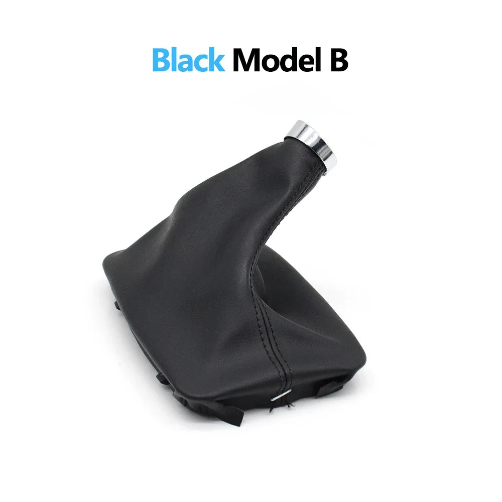 Automatic Gear Shifter Lever Knob Leather Boot Lever for Mercedes-Benz C E GLK Class W204 W212 W207 X204 C204 C300 C250