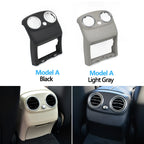 Rear Center Console Rear Air Vent Outer Frame Cover Trim for Mercedes-Benz C Class W205 Sedan Coupe 2014 2015 2016 2017-2023