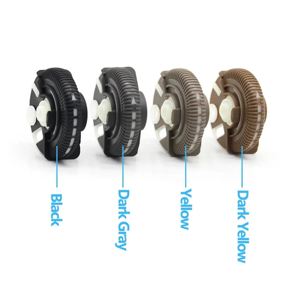 4pcs Set Front Air Conditioning Control Roller AC Vent Rolling Wheel for Mercedes-Benz E CLS Class W211 W219 E200 E300